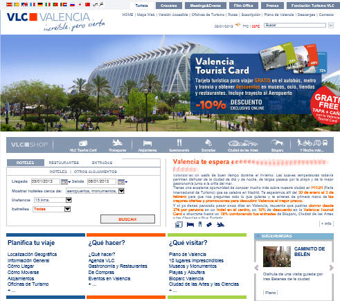 Portal Oficial de Turismo de Valencia