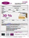 Descuento RENFE